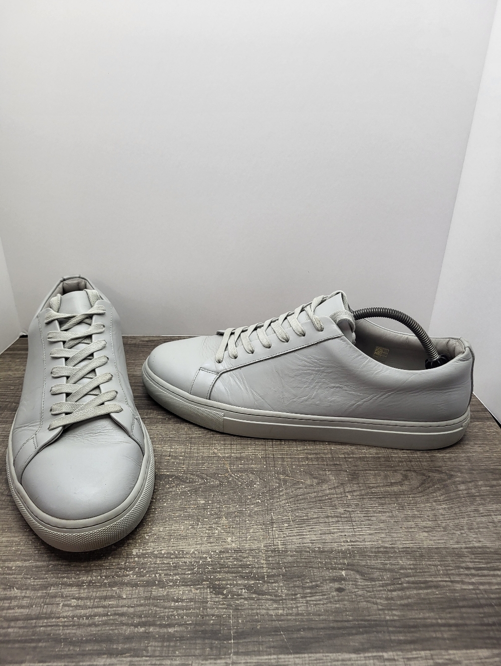 Thursday Boot Co Everyday Sneakers Shoes Grey Leather Mens Size 13.5